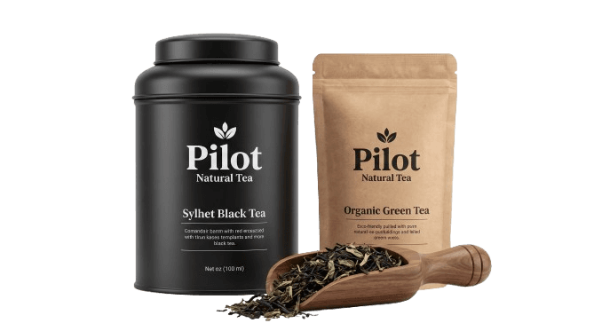 Sylhet Black Tea (500g) & Organic Green Tea (250g)